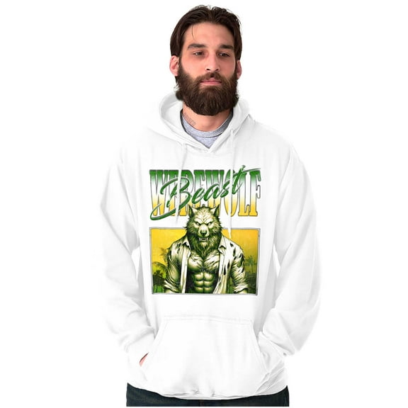 Halloween Monster Werewolf Beast Hoodie Sweatshirt Women Men Brisco Brands S