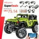 thumbnail image 2 of Moter Power-bloques de construcción de coche técnico para niños, juguete de ladrillos para armar coche SUV con Control remoto por aplicación J902, ideal para regalo, 2 of 4