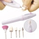 thumbnail image 1 of Lima de uñas eléctrica, juego de manicura eléctrica 5 en 1, kit de aseo con molinillo, incluye juego de removedor de callos, pulidor de uñas oso de fresa  Hogar, 1 of 5