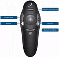 thumbnail image 2 of Apuntador Presentador Láser Inalámbrico Usb, 2 of 3