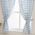 thumbnail image 5 of 1" Checkered Gingham PolyPoplin Fabric by The Yard - 60 Inch Wide for Sewing, Quilting, Tablecloths, Curtains, Apparel, Crafting, DIY Projects, 5 of 10