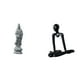 thumbnail image 1 of Escultura Abstracta De Buda Femenino Pensador Guan Yin, Figura Decorativa, Regalo Tradicional, Adorno De Mesa Para Estantería, Armario, Escritorio, Dormitorio, Chimenea., 1 of 8