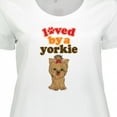 thumbnail image 4 of Inktastic Yorkshire Terrier Dog Yorkie Women's Plus Size T-Shirt, 4 of 5