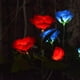 thumbnail image 3 of LED Rose Solar Flower Lights Luces de estaca de jardín decorativas al aire libre para Garden Yard Grave Jarrón Flores Decoración Rojo WD.WDQZL Hogar, 3 of 7