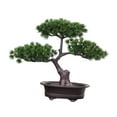 thumbnail image 5 of Artificial Welcoming Tree Pot Plant Bonsai Decorative Novel and Unique Sturdy Multipurpose Desktop Display for Terrace, Windowsill Style A, 5 of 9
