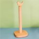 thumbnail image 4 of Portarrollos De Cocina De Madera Antideslizante Vertical Pañuelo De Papel Soporte Multiusos Para Toallas De Cocina Con Pajarito De Madera Para El Hogar Cocina Baño Encimera Monstrate HA012797-00, 4 of 7