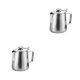 thumbnail image 4 of Bearachild Stainless Steel Coffee Pitcher Craft Latte Milk Jug 1.5L Frothing Lid with Tipo 1 2piezas, 4 of 6
