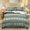 Aztec Tribal Stripe, variant on ZIATUBLES Blue Soccer Ball Print Twin Size Duvet Cover Set, 3 Pieces Soft Cozy Bedding, 1 Duvet Cover & 2 Pillowcases, Easy Care Lightweight Bedding for All Season, Chic Modern Decor