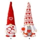thumbnail image 3 of Injueey Muñeco de Navidad sin rostro, de juguete, decoración pequeña, de felpa de Acción de Gracias, adorno interior, regalos artesanales Kits de decoración para fiestas Tipo 2 Injueey HA010358-02, 3 of 6