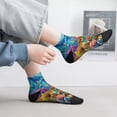 thumbnail image 2 of Pofeuu Sea World Print 30cm Socks, Adult Running Hiking Socks for Youth and Adult, 2 of 7