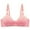 Pink, variant on Aofany Push Up Bras for Women Plus Size Printing Wirefree Everyday Bralette Underwear, 36C-42C