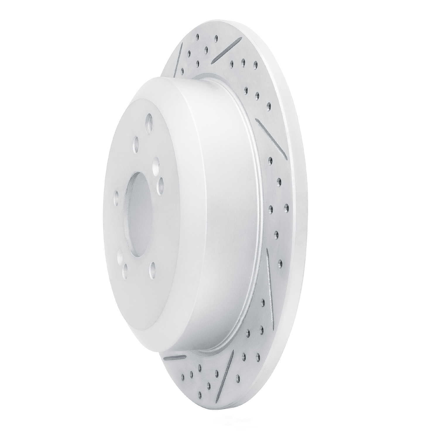 Dynamic Friction Company 830-03048L DFC Geoperformance Rotor - Drilled and Slotted