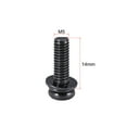 thumbnail image 2 of Tornillos de cabeza plana M5x0.55'' de Uxcell, combinados con acero al carbono, 20 piezas, 2 of 2