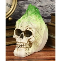 Ebros Day Of The Dead Vegetable Napa Cabbage Skull Statue 6"L Cranium Figurine