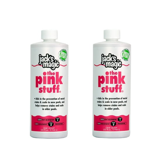 JACK'S MAGIC Quart Bottle The Pink Stuff Metal Solution