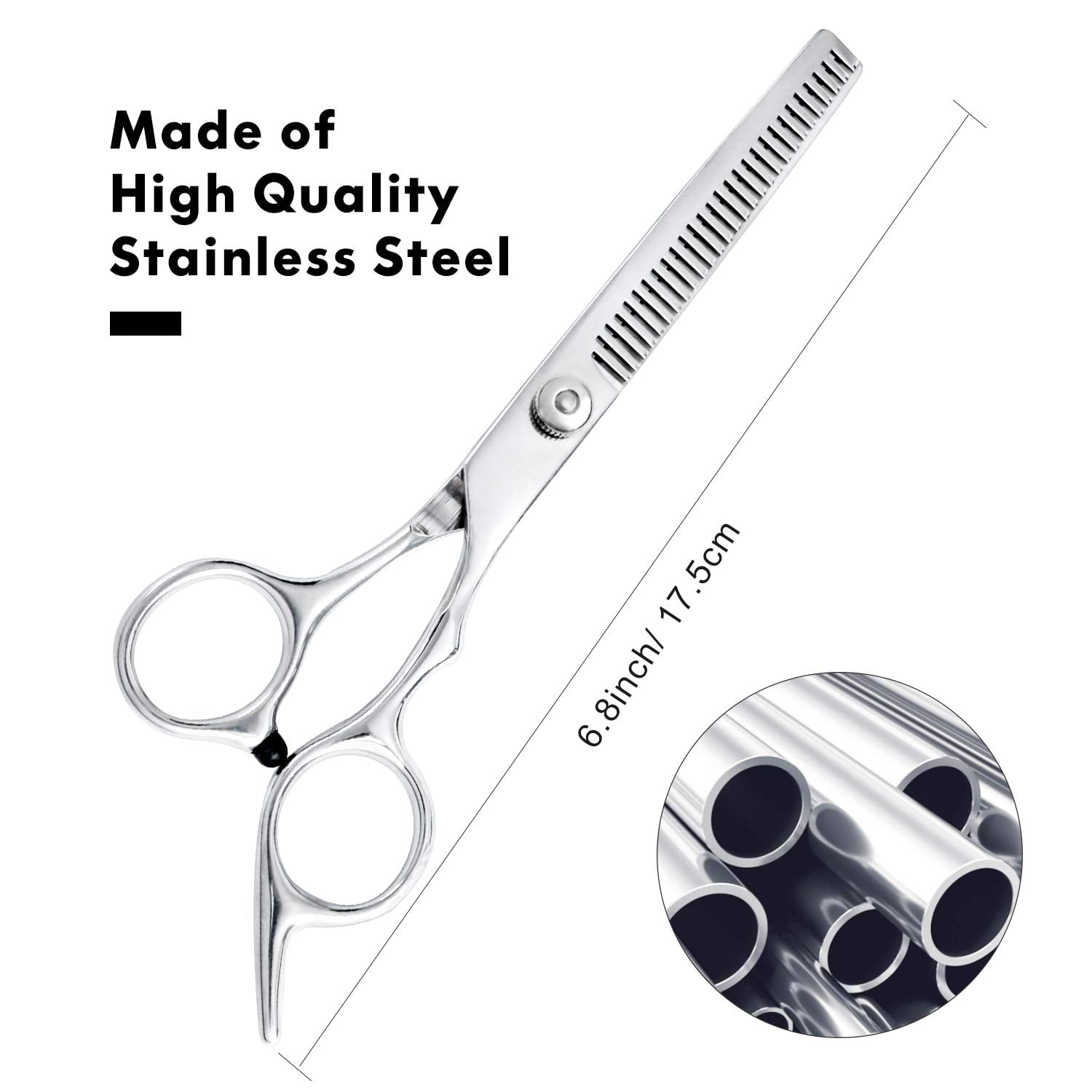 JASON 6 Texturizing Hair Scissors, 23 Teeth Hair Texture Shears