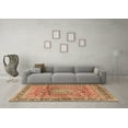 thumbnail image 3 of Ahgly Company Indoor Rectangle Medallion Brown Traditional Area Rugs, 8' x 10', 3 of 4