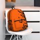 thumbnail image 5 of Disketp Halloween Bats Mochila Ligera Clásica con Múltiples Bolsillos, Mochila Casual para Hombre y Mujer, Ideal para Escuela, Trabajo y Viajes, 5 of 6