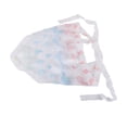thumbnail image 4 of Unique Bargains 1 Pc French Lace Triangle Bandana Butterfly Turban Crochet Hair Scarf for Women Beige Blue, 4 of 5