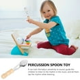 thumbnail image 2 of Musical Instrument Spoons Stainless Steel 1Pack 7.9x1.6in, 2 of 7
