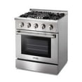 thumbnail image 4 of Thor Kitchen Hrd3088ulp 30" Wide 4.2 Cu. Ft. Capacity Freestanding Dual Fuel Range (Lp) -, 4 of 5
