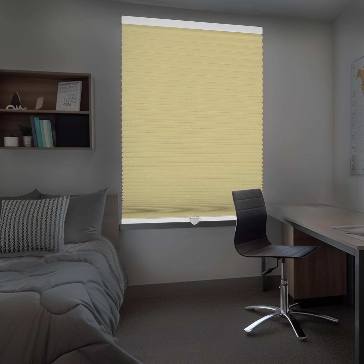 Chicology Vanilla Cordless Blackout Cellular Shades 29.5 in. W x 72 in. L
