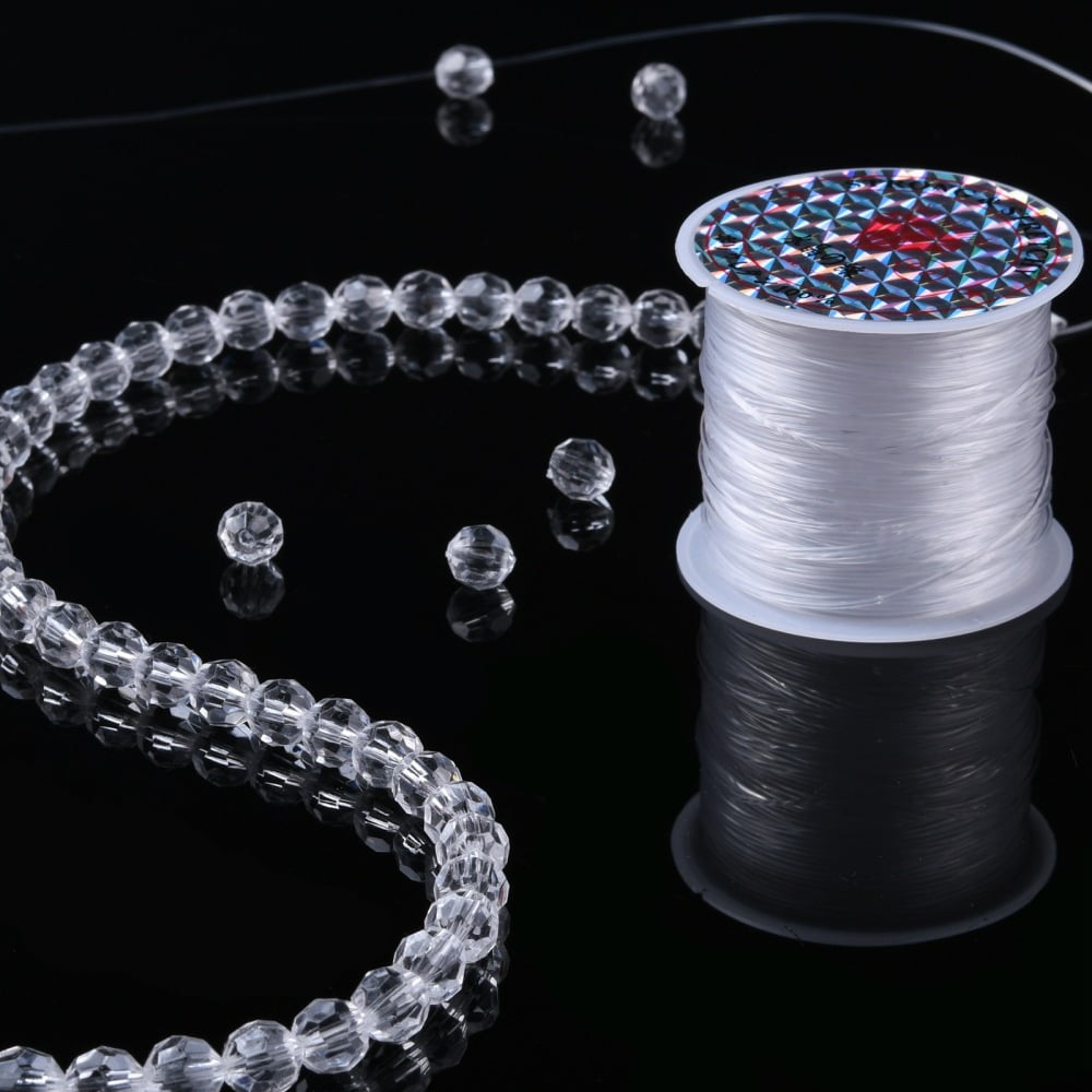 100Mx0.8mm Nylon Thread Clear String Beaded Necklace Jewelry Crafting  Thread – the best products in the Joom Geek online store