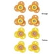 thumbnail image 3 of Ruedas universales para muebles Rueda adhesiva para electrodomésticos Amarillo 4 piezas Hugtrwg Para estrenar, 3 of 8