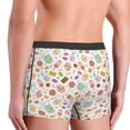 thumbnail image 4 of Kdxio Men's Boxer Briefs with Dessert Print - Comfortable and Breathable Underwear for Everyday Wear, 4 of 7