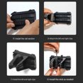 thumbnail image 4 of Elowen Bike Wall Storage Rack Wall Mounted Bike Rack Adjustable Vertical Bike Storage Rack Garage Bike Hanger Indoor Bike Wall Mount Holds Up to 60Lbs for Garage Home Office Black ABS Plastic, 4 of 7