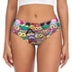 thumbnail image 1 of Balery Cute Cartoon Owls Ropa Interior de Algodón para Mujer con Dibujo – Braguitas Cómodas y Elásticas, Estilo Clásico-4X-Large, 1 of 6
