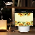 thumbnail image 6 of Fotbe Sunflowers On A Yellow Background Pattern Acrylic Night Light Gift with 3 Color ModesTouch-Sensitive LED Lamp Perfect Gift for Mother's Day, Birthday, or Christmas, 6 of 9
