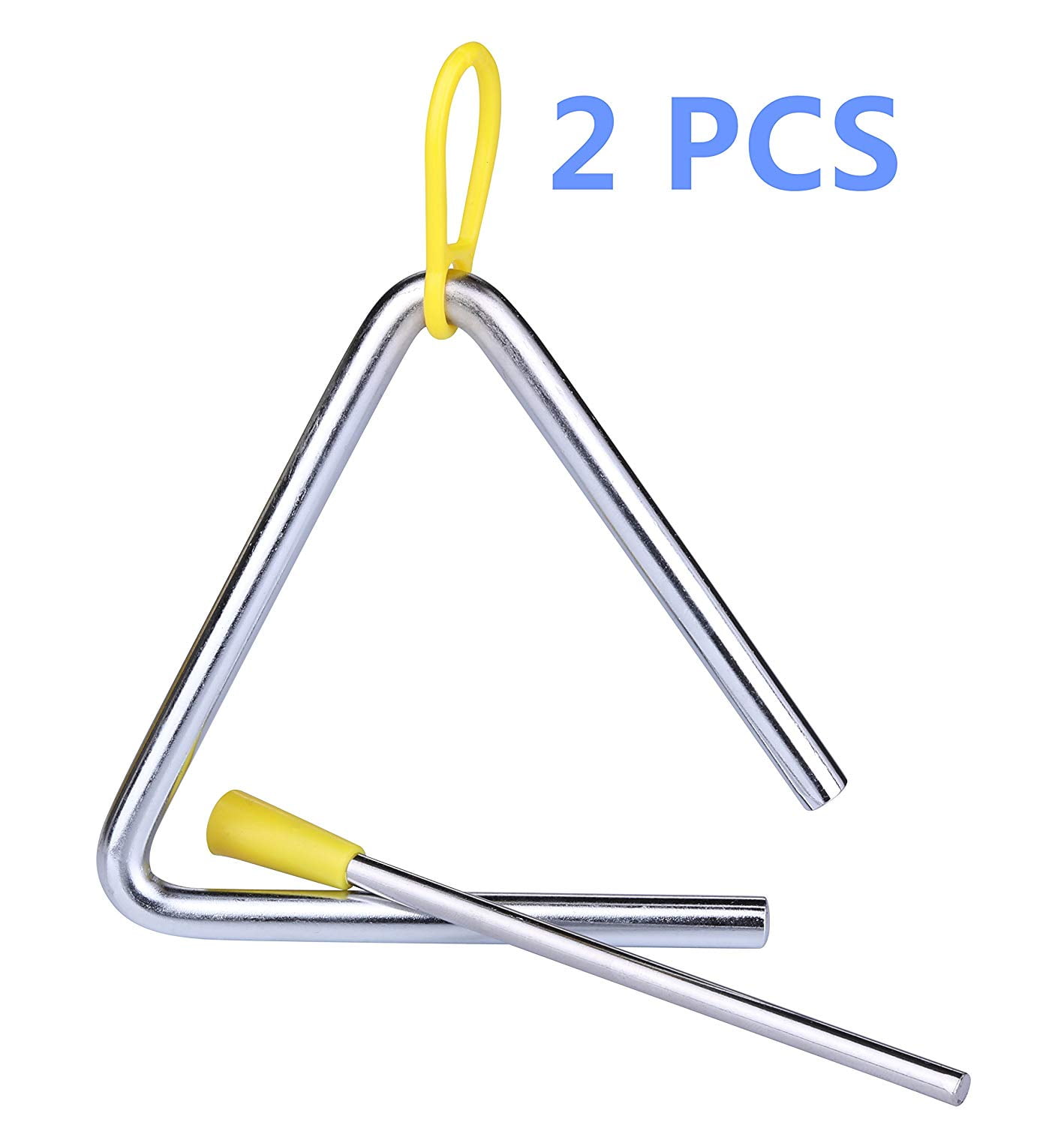 (Pack of 2) Triangle Music Instruments/Triangle Percussion/Triangle