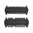thumbnail image 7 of Chenyang CY 3.5" 2.5inch SATA 22Pin 7+15 Male to SATA 22P 7+15 Male Extension convertor Straight Adapter Adapter, 7 of 7