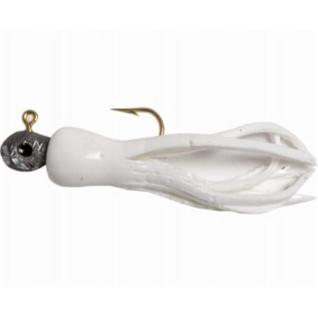 0.03 oz Mini Tube Jig White - Pack of 3