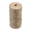 thumbnail image 4 of Tnobhg 100M/Roll 2MM Jute Twine 3 Ply Natural Cuttable Gift Wrapping Packing DIY Crafts Project Hanging Tag Decoration Hemp Rope, 4 of 7