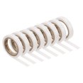 thumbnail image 1 of Uxcell 26Ft Tennis Racket Badminton Racquet Grip Finishing Tapes, White 8 Pack, 1 of 6