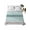 Green, variant on Gradient Grey Striped Twim Size Flat Sheet, Wrinkleproof & Fadeproof Cooling Flat Bed Sheet Only, Simple Farm Stripes Minimalist Breathable Soft Bedding Top Sheets 66 x 96 Inches