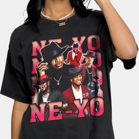 Retro Ne-Yo Shirt For Fan, Ne-Yo Unisex Graphic T-shirt