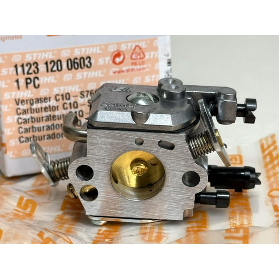 STIHL Genuine OEM ZAMA Carburetor 1123-120-0603 C1Q-S76G - Compatible with MS250 MS230 Chainsaw