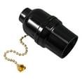 thumbnail image 4 of SHISUYAN Ceiling Light Lamp Holder Lamp Base with Pull Chain Replacement E27 Lamp Holder with Pull Chain Ceiling Light Lamp Holder with Pull Chain Lampholder E27 Socket Holder, 4 of 8