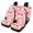 Strawberry and Daisy Pattern, variant on Uourmeti Peach Heart Green Car Seat Covers Full Set Breathable Car Seat Cushion Interior Easy to Install Car Seat Cover Sets Fit for Trucks most Cars