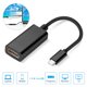 thumbnail image 3 of Adaptador compatible de tipo C a HDMI 4kx2k 30Hz 1080P Teléfono PC Cable de TV (Negro) Ndcxsfigh Nuevos Originales, 3 of 9