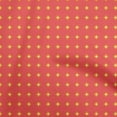thumbnail image 1 of oneOone Georgette Viscose Red Fabric Geometric Sewing Craft Projects Fabric Prints By Yard 42 Inch Wide, 1 of 4