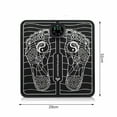 thumbnail image 2 of Electric Foot Massager Mat Smart Feet Pulse Acupuncture Health Care USB Charging Vibrator Pad Relaxation Machine Home, 2 of 6