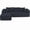 Deep Black, variant on WENTUM Modular Sectional Sofa with L-Shape Chaise, Corduroy Boneless Couches for Living Room, No Assembly, Grey