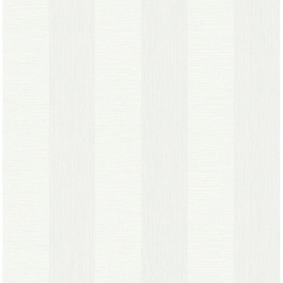 Decorline Intrepid White Textured Stripe Wallpaper