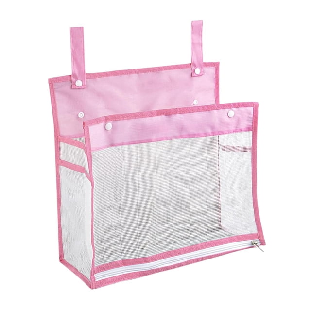 Organizador de juguetes de baño CUTICAT malla bolsa de almacenamiento rojo