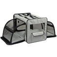 thumbnail image 5 of Pet Life H5GYSM Capacious Dual Expandable Wire Dog Crate, Grey - Small, 5 of 8