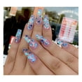 thumbnail image 4 of 12 colores mariposa brillo uñas lentejuelas uñas arte copos confeti colorido brillo pegatinas calcomanías, 4 of 7